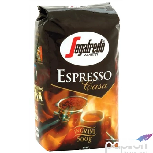 Kávé Segafredo Espresso Casa pörkölt kávé, szemes, vákuumos 500g