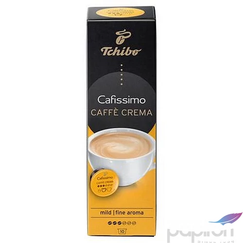 Kávékapszula 10db TCHIBO Cafissimo Café Crema Fine