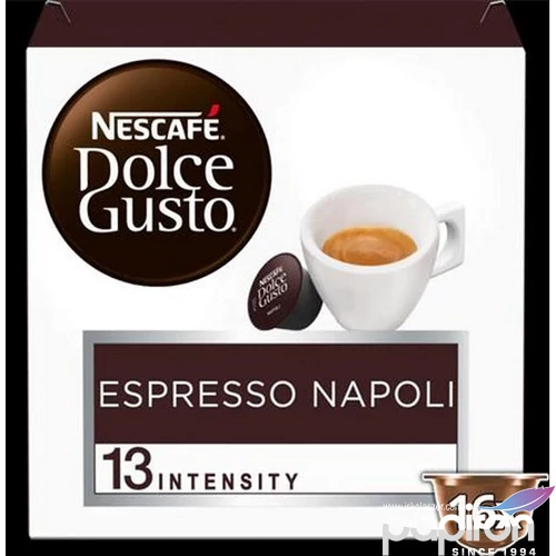 Kávékapszula 16 db NESCAFÉ Dolce Gusto Ristretto Napoli KHK598