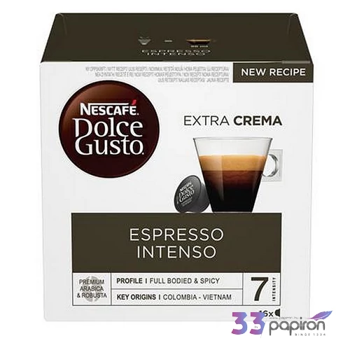 Kávékapszula 16db,  NESCAFÉ DOLCE GUSTO Espresso Intenso