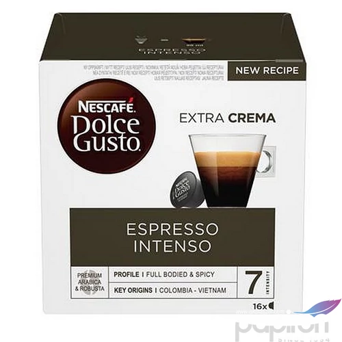 Kávékapszula 16db,  NESCAFÉ DOLCE GUSTO Espresso Intenso