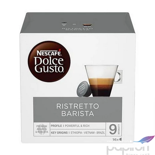 Kávékapszula 16db,  NESCAFÉ DOLCE GUSTO Ristretto Barista