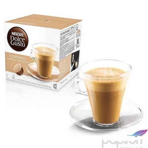 Kávékapszula 16dbos NESCAFE 16DB Dolce Gusto Cortado Espresso Macchiato