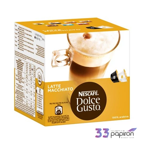 Kávékapszula 16dbos NESCAFE 16DB Dolce Gusto Latte Macchiato