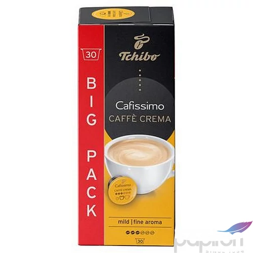 Kávékapszula 30db TCHIBO Cafissimo Caffé Crema Fine