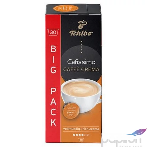 Kávékapszula 30db TCHIBO Cafissimo Caffé Crema Rich