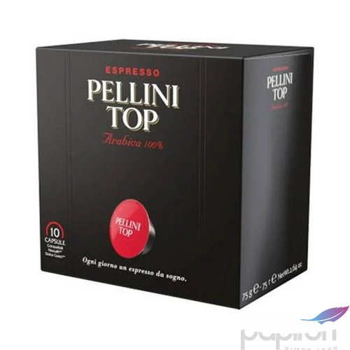 Kávékapszula Dolce Gusto kompatibilis 10db, PELLINI Top