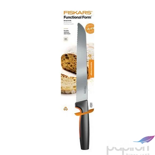Kenyélrvágókés 21cm FISKARS Functional Form fekete