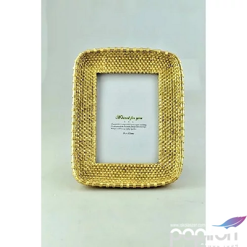 Képkeret 9x13cm Antique Gold 