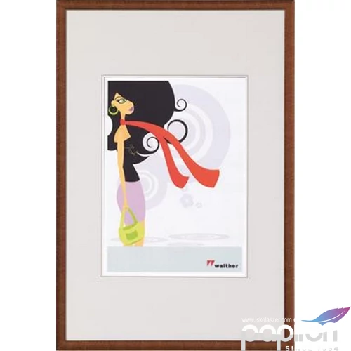 Képkeret 10x15cm New Lifestyle bronz műanyag álló/fekvő képkeret 690-KV015J