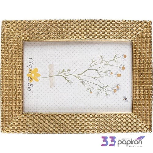Képkeret 15x2x20cm/10x15cm, Arany színű
