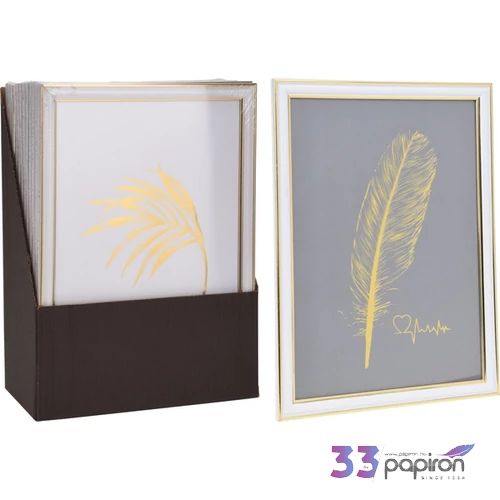 Képkeret 23x32cm '23 arany kpm