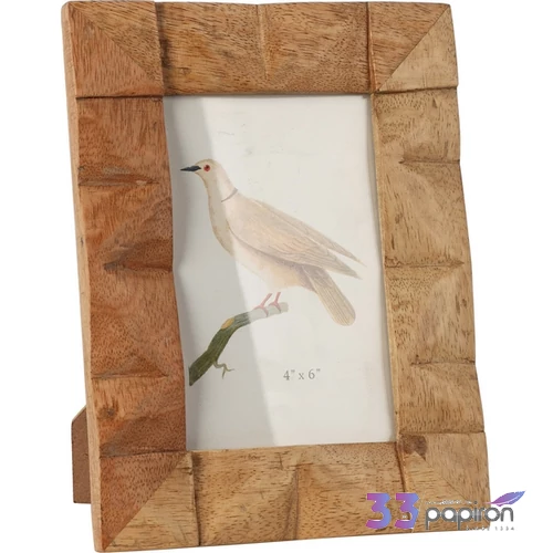 Képkeret fa 16x21cm '24 bambuszfából natur színű kpm
