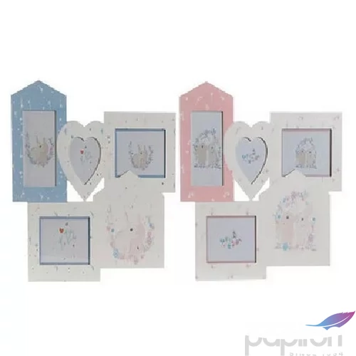 Képkeret MDF 45x1,5x37cm 10x15-ös képekhez, 2 féle 