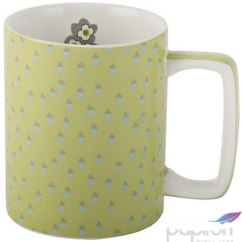 Bögre kerámia Pretty Retro Yellow Katie Alice: Yellow Pretty Retro