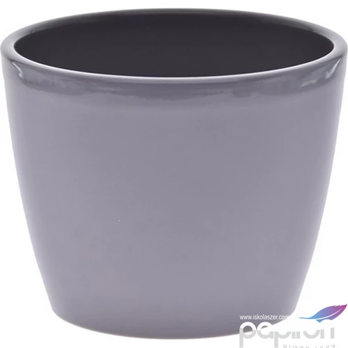 Kerámia kaspó szürke Ziertopf 12cm 