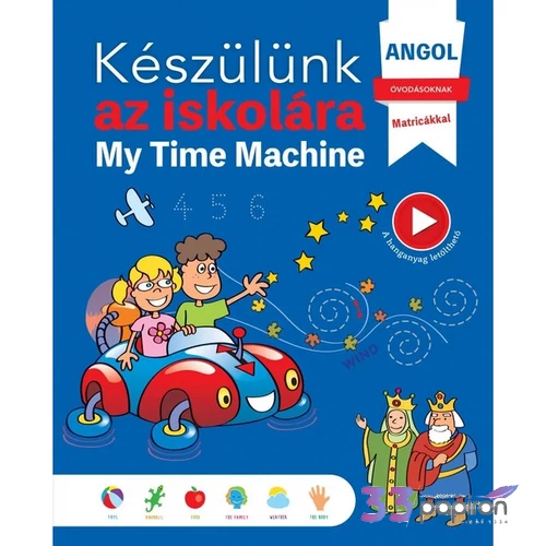 Készségfejlesztő gyermekeknek Készüljünk az iskolára - angolul