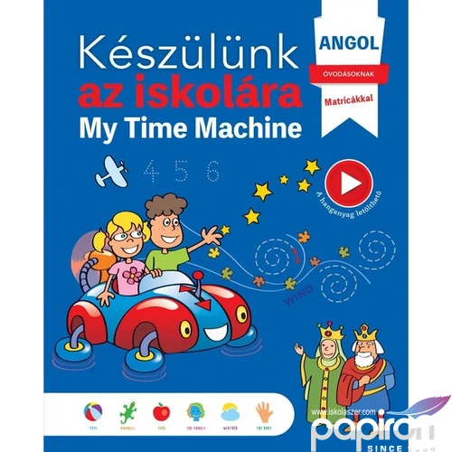 Készségfejlesztő gyermekeknek Készüljünk az iskolára - angolul