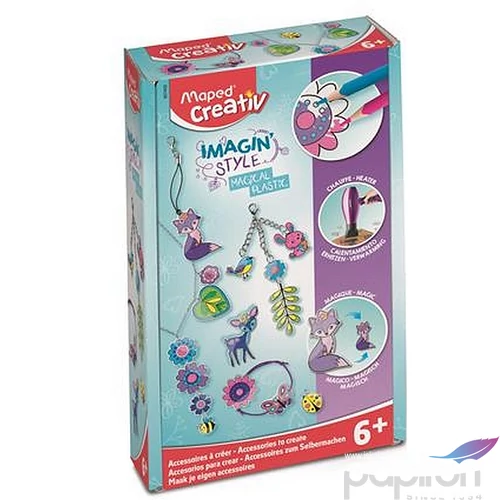 Készségfejlesztő készlet Maped Mágikus ékszerkészítő MAPED CREATIV Imagin Style, Magical Plastic