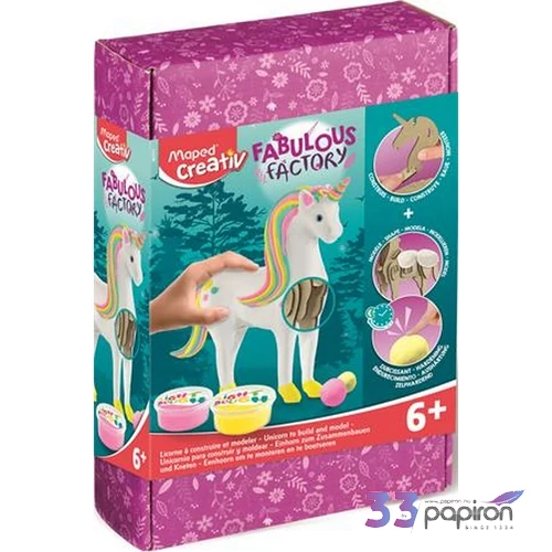 Készségfejlesztő készlet Maped Unikornis készítő modellező gyurma MAPED CREATIV Fabulous factory
