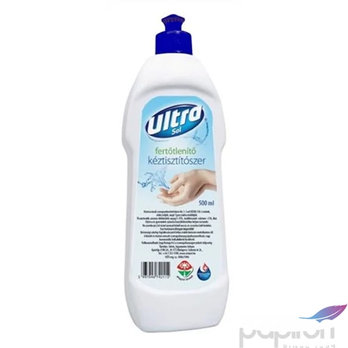 Kézfertőtlenítő UltraSol 500ml  "20db/karton;200db/sor;1000db/raklap"