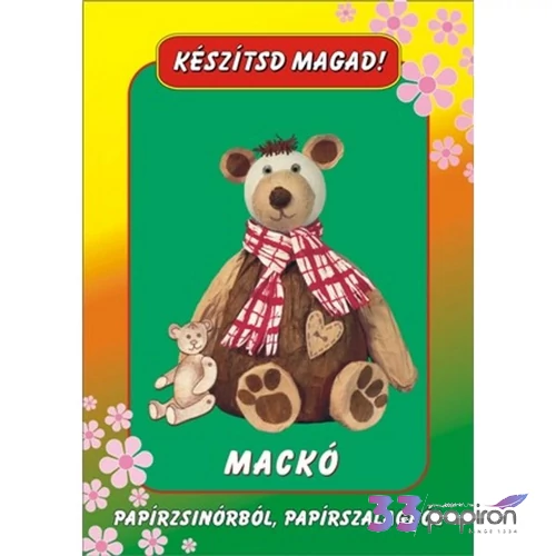 Kézműves csomag Mackó