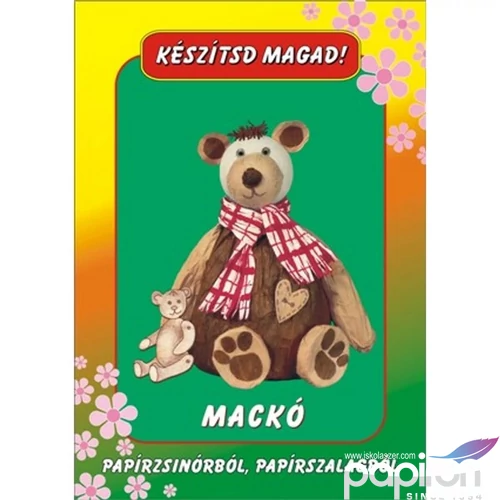 Kézműves csomag Mackó
