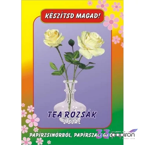 Kézműves csomag Tearózsák