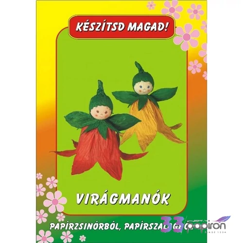 Kézműves csomag Virágmanók