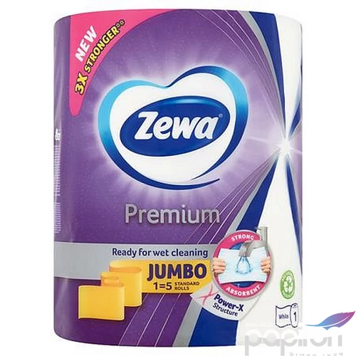 Kéztörlő tekercses 230lap ZEWA Premium Jumbo