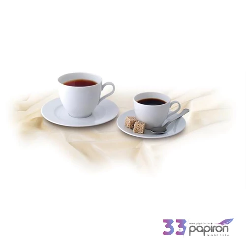 Kerámia Kerámia Rotberg készle Kávés pohár 20cl 6db/készlet Basic fehér porcelán