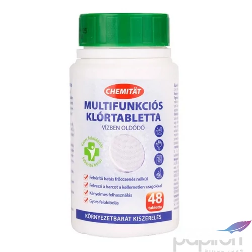 Klórtabletta multifunkciós CHEMITAT 48db 