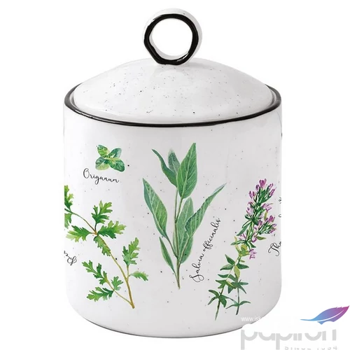 Konyhai tároló Porcelán 10,5x15,5cm,Herbarium