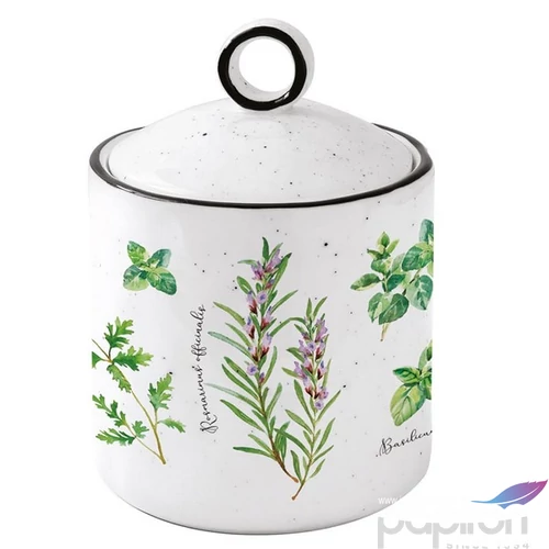 Konyhai tároló Porcelán 9x13cm,Herbarium 