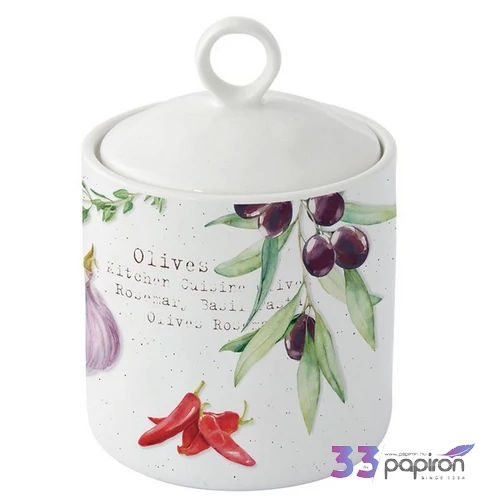 Konyhai tároló Porcelán 9x13cm,Home