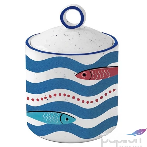 Konyhai tároló Porcelán 9x13cm,Sardine's Party 
