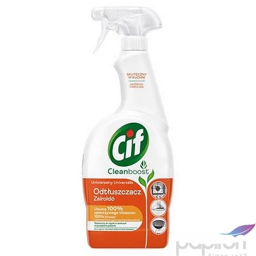 Konyhai zsíroldó spray 750ml CIF Cleanboost