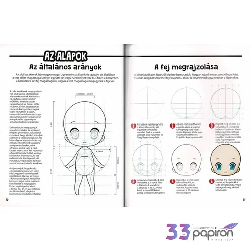 Könyv Manga karakterek csibi stílusban