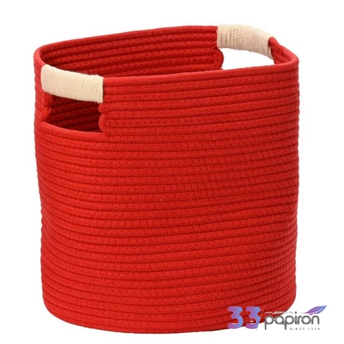 Kosár-tároló 24' piros 28cm sdkae
