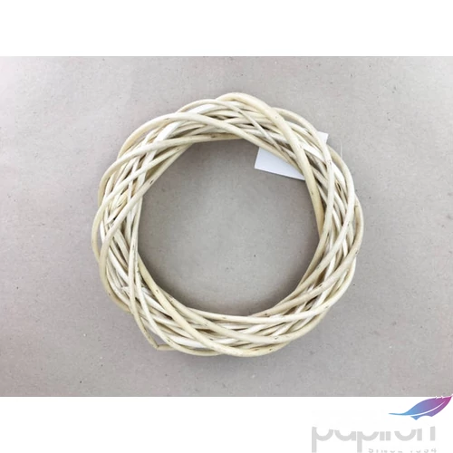 Koszorú vesszőből 20cm natúr 20cm