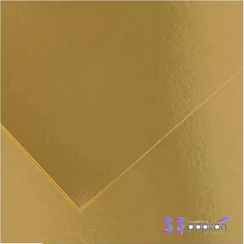 Kreatív papír 50x65 Canson Vivaldi 280g 39 arany