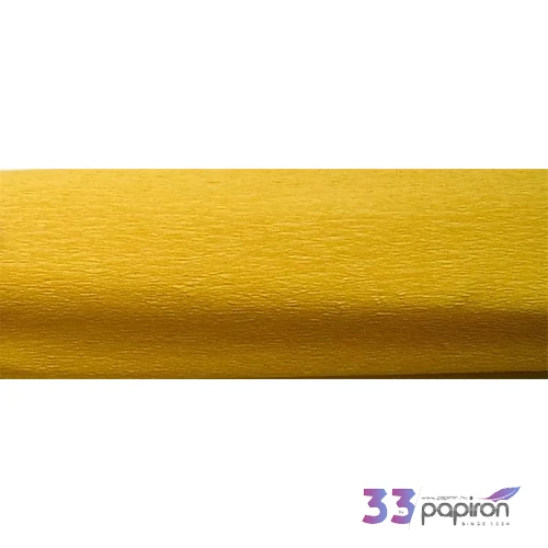 Krepp papír 50x200cm aranysárga Victoria