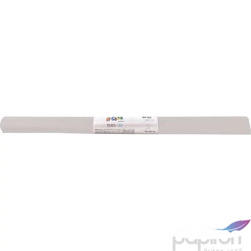 Krepp papír 50x200cm COOL BY VICTORIA, fehér HPRV0025