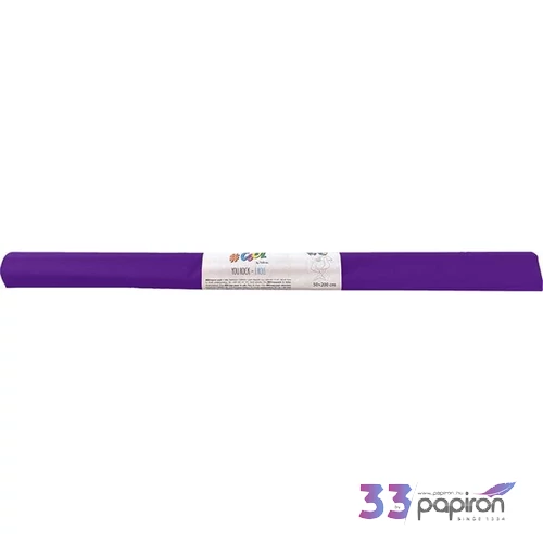 Krepp papír 50x200cm COOL BY VICTORIA, lila HPRV0028