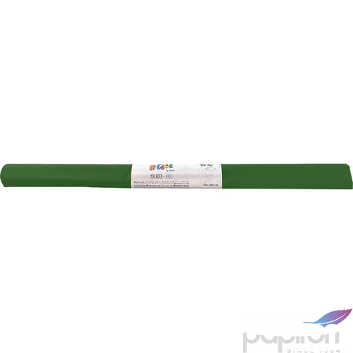 Krepp papír 50x200cm COOL BY VICTORIA, sötétzöld HPRV0035