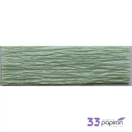 Krepp papír 50x200cm gyöngyház zöld Victoria HPRV00137