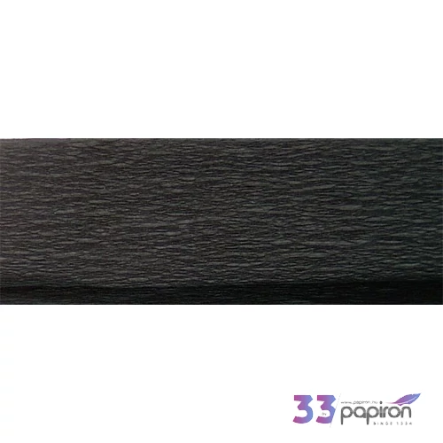 Krepp papír fekete 50x200cm