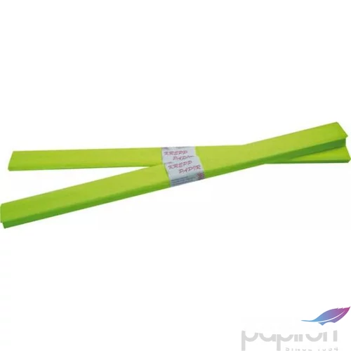 Krepp papír neon sárga 50x200cm