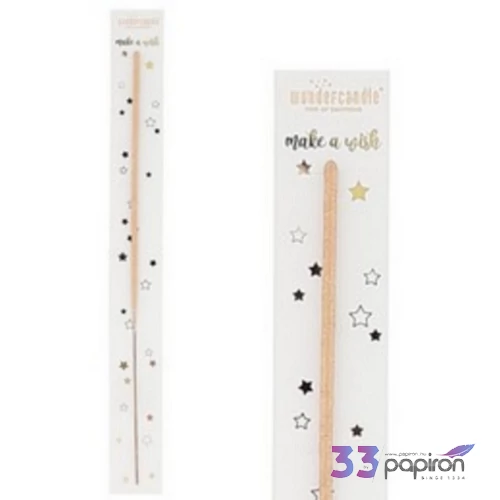 Party banner Rosegold csillagszóró-30cm -es