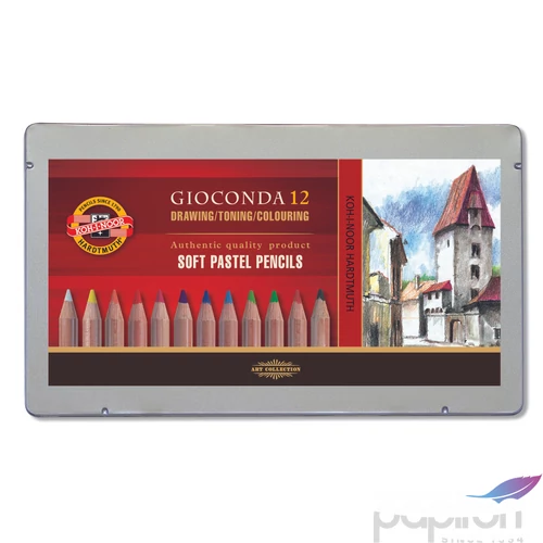 Krétaceruza 12 Koh-I-Noor 8827 Gioconda 12db készlet Művészeti termék - kréta